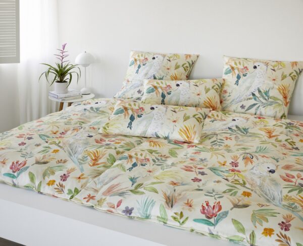 elegante mako satin bettwasche coco 2392 3 kakadu natur 135x200